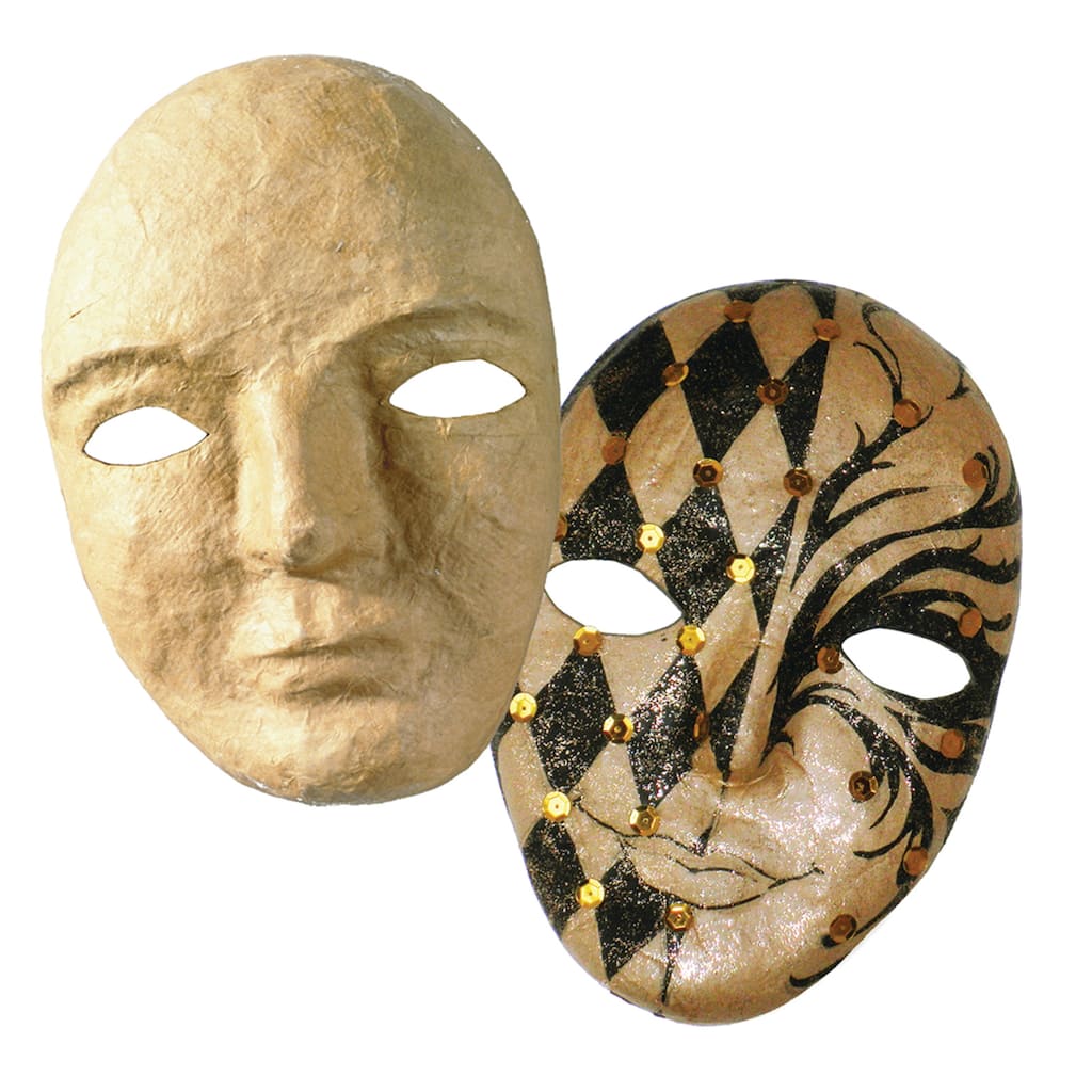 Creativity Street® Papier Mache Full Mask Michaels